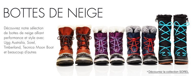 Bottes de neige et chaussures pour l?hiver .fr