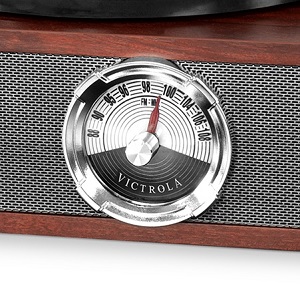 Victrola Empire - Chaîne Stéréo 6-en-1 Avec Bluetooth, Platine Vinyle, CD, Cassette, Radio FM