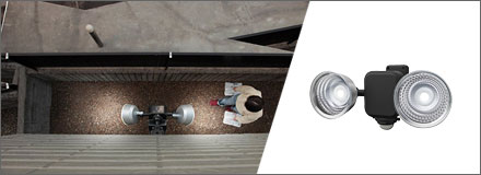 小型T11-15w白光 LED街灯 2台 小型T11-15w白光 LED街灯 2台