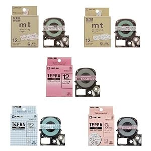 Amazon キングジム テープカートリッジ テプラpro かわいいラベルセット Rytape A01 テープ 文房具 オフィス用品