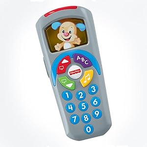 Amazon フィッシャープライス わんわんのバイリンガル リモコン Drd26 6カ月 36カ月 赤ちゃん 幼児 子ども 幼児 おもちゃ 知育玩具 知育 学習 英語 外国語 指遊び おもちゃ おもちゃ