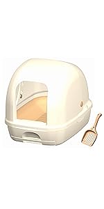 デオトイレ 1週間消臭・抗菌デオトイレ フード付き本体セット (アイボリー)