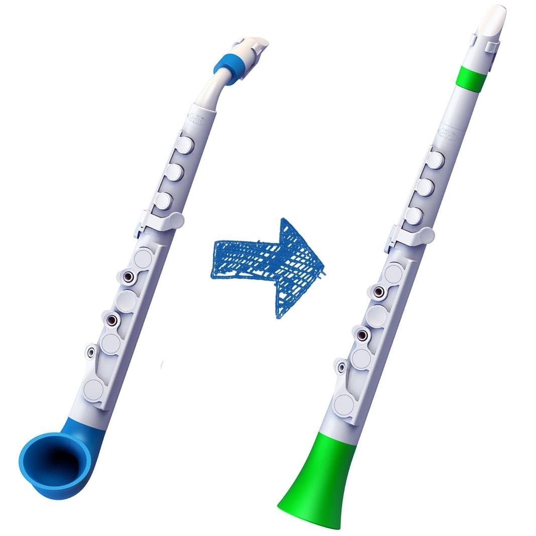 NUVO プラスチック製 サックス jSax ホワイト/グリーン (ヌーボ ジェイ