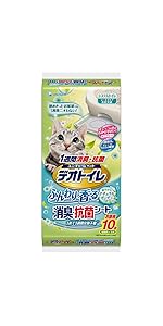 デオトイレ 1週間消臭・抗菌ふんわり香るシート ナチュラルガーデンの香り