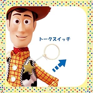Amazon ディズニー トイ ストーリー リアルサイズインタラクティブ トーキングフィギュア ウッディ ロボット 子ども向けフィギュア おもちゃ