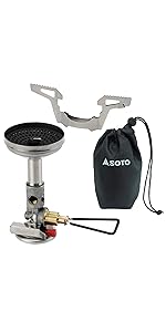 ソト Soto マイクロレギュレーターストーブ Sod 300s キャンプストーブ Od缶用 シングルバーナー キャンプ ガス 営業 ソロキャンプ q 収納ケース付き 火力が強い バーナー 登山アウトドア 防風 ツーリング 折り畳み式