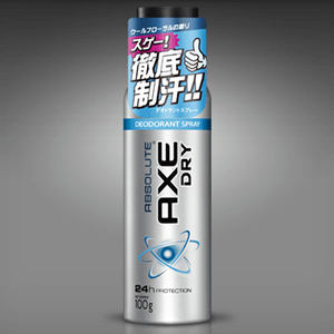 Amazon アックス Axe ドライデオドラントスプレー アブソリュート 100g 医薬部外品 Axe アックス デオドラント 制汗剤 通販