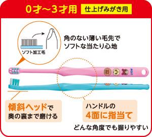 パパ・ママの仕上げみがきに