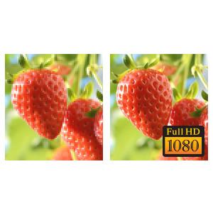 ゲームや動画視聴に適したフルHDパネル