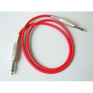 Amazon Canare シールドケーブル Professional Cable 1m アカ G01 シールドケーブル 楽器