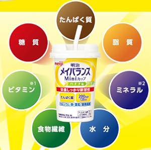 Amazon Co Jp 明治メイバランスminiカップ バナナ味 125ml 12本 2箱 食品 飲料 お酒