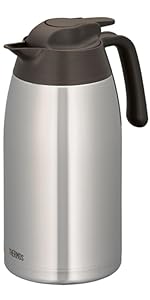 Amazon サーモス ステンレスポット 1l ステンレスブラウン Thv 1001 Sbw 保温卓上ポット オンライン通販