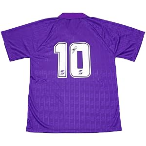 Amazon The Dugout ザ ダグアウト バッジョ 直筆サイン入り フィオレンティーナ 復刻版ホームユニフォーム Tdbf The Dugout ザ ダグアウト ユニフォーム