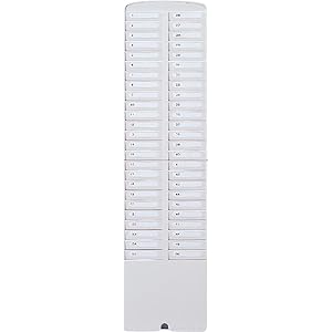 アマノ タイムカードラック 50s W 文房具 オフィス用品