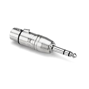 Amazon Co Jp Hosa Gxp 143 ステレオフォンオス Xlr3ピンメス 変換アダプター 家電 カメラ
