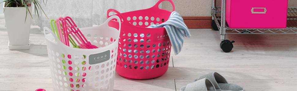 Amazon イノマタ化学 コモバスケットm ナチュラル かご バスケット オンライン通販