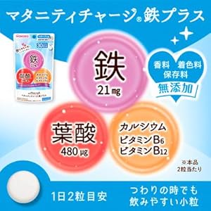 和光堂 ママスタイル マタニティチャージ 鉄プラス