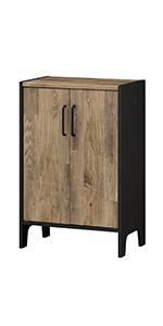 本棚 収納庫 扉付 キャビネット