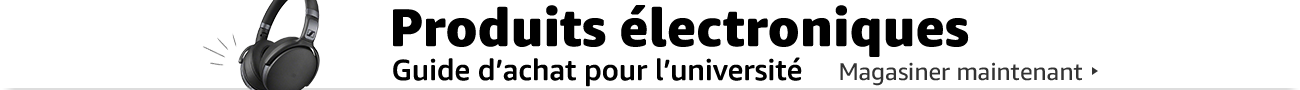 Produits électroniques : guide d'achat pour l'université