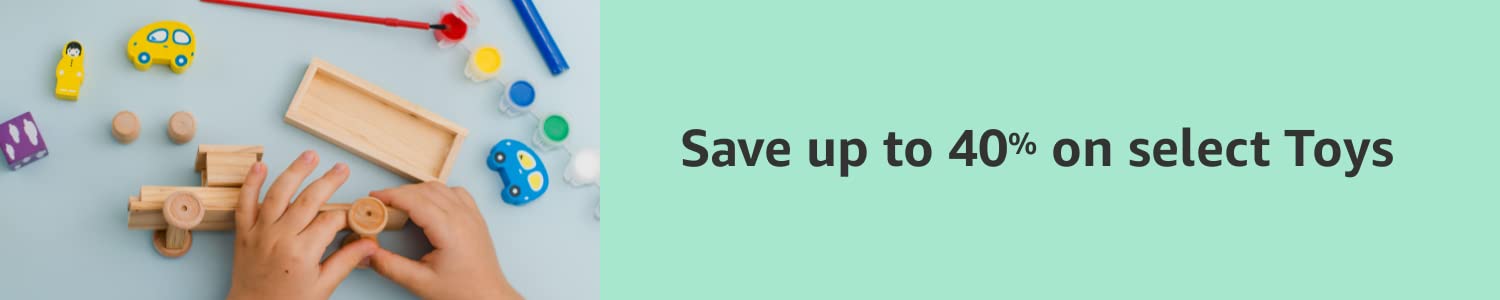 Save up to 40% on select Toys