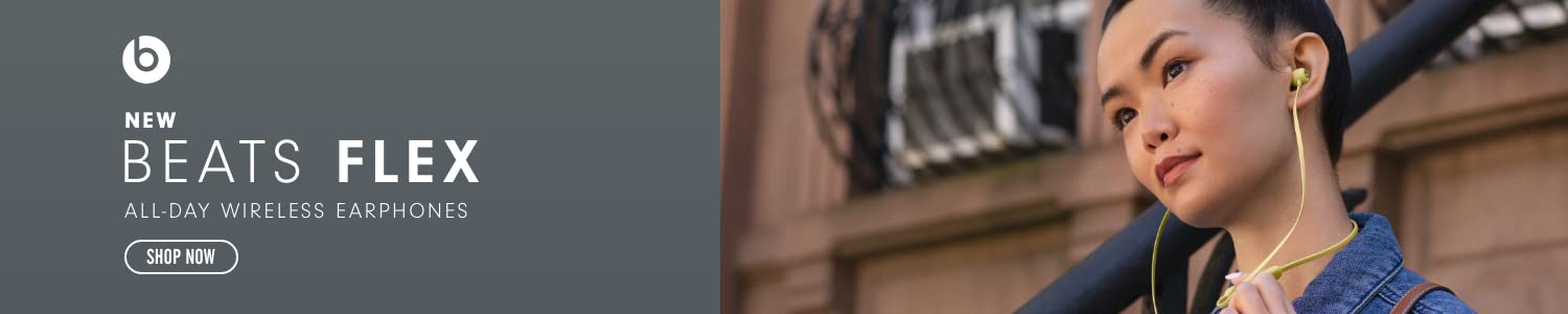 New Beats Flex. All-Day Wireless Earphones