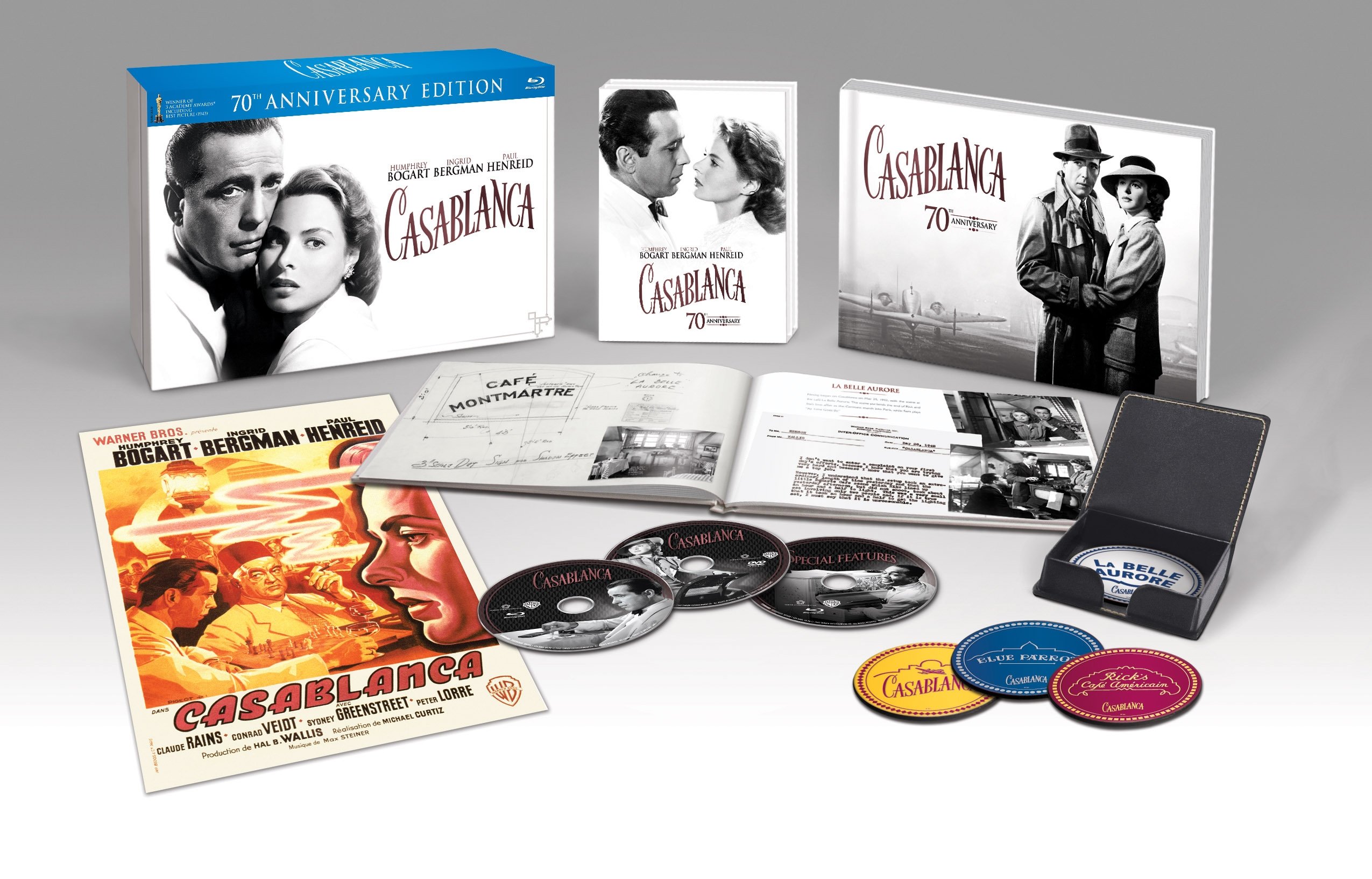 Casablanca 70th Anniversary (Limited Collector’s Edition) [Bluray + DVD] (Bilingual) Amazon