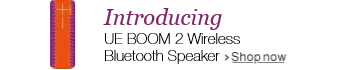 Introducing UE BOOM 2 Wireless Bluetooth Speaker