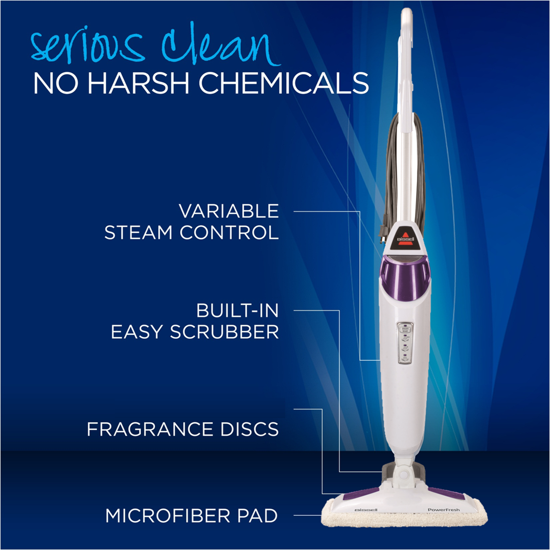 Bissell 19404 PowerFresh Pet Steam Mop Amazon.ca Home & Kitchen