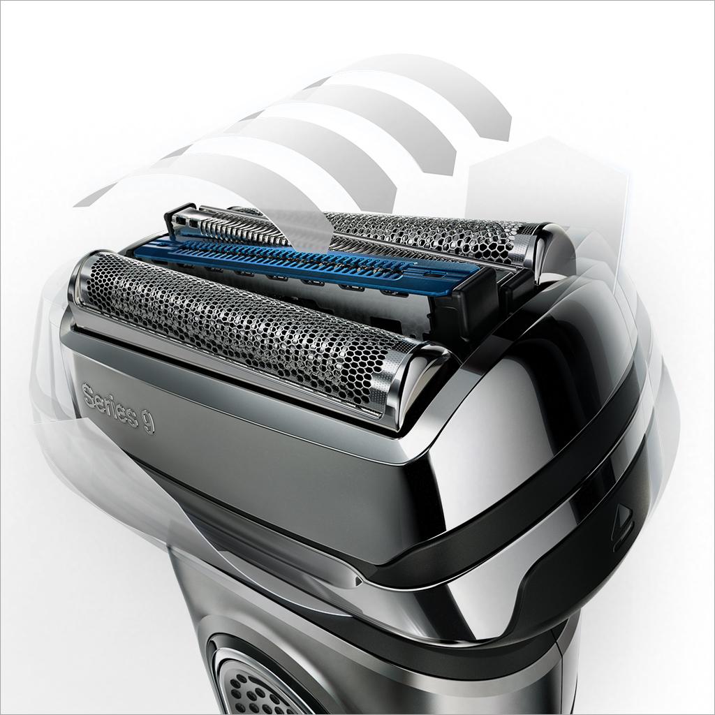 Braun Series 9 9095cc Wet and Dry Electric Shaver with Cleaning Center