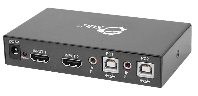 High Quality 1080P HDMI optical Media converter with 2 KVM
