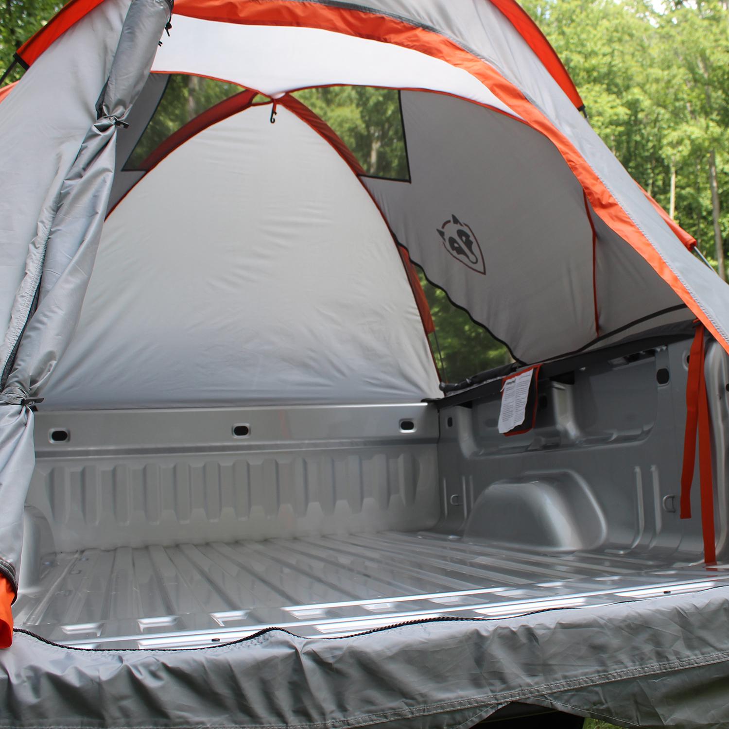 Rightline Gear 110750 FullSize Short Truck Bed Tent, 5.5Feet, Bed