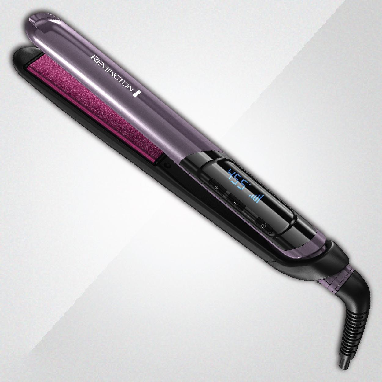 Remington S9600B T Studio Silk Ceramic Flat Iron, Hair Straightener, 1