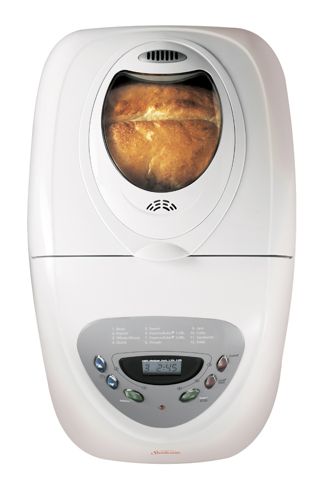 Sunbeam 2-Pound Breadmaker, White: Amazon.ca: Home & Kitchen