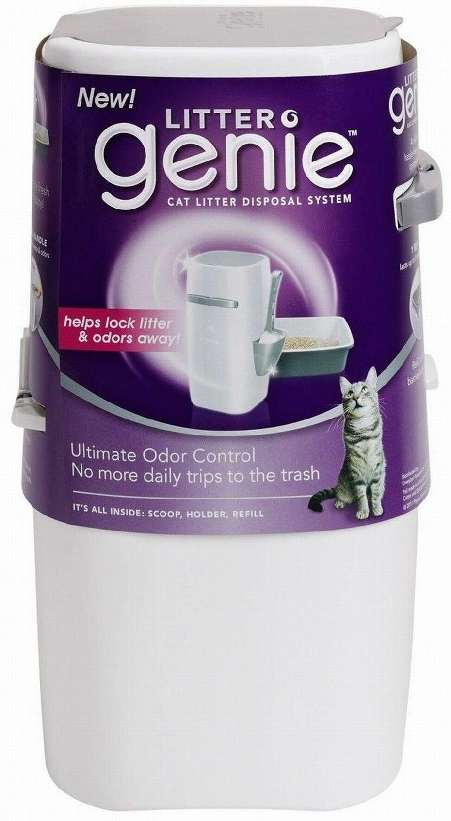 Litter Genie Alternative Litter Genieu00ae Plus Silver Cat Litter