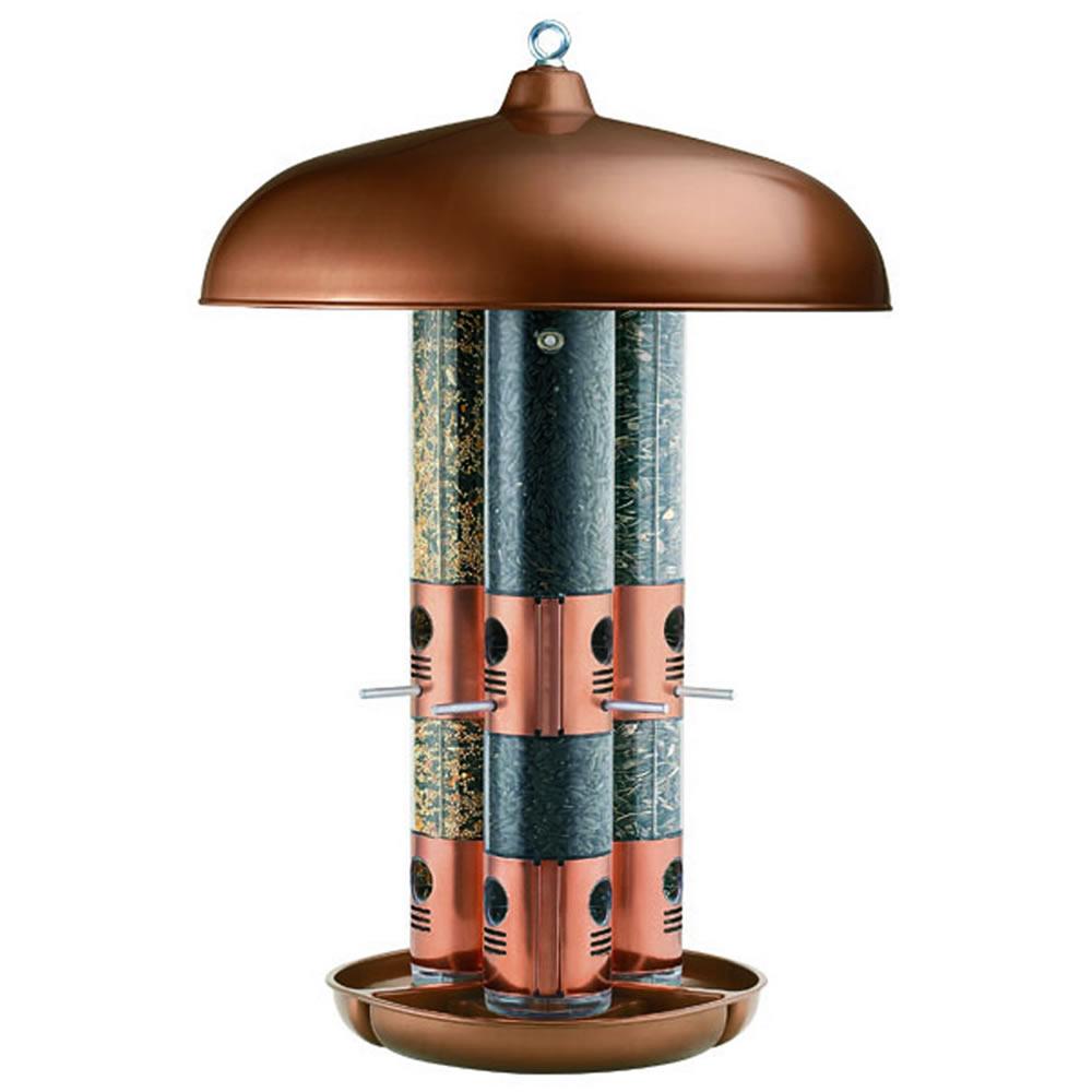 PerkyPet 71032 Copper Triple Tube Bird Feeder Amazon.ca Patio, Lawn