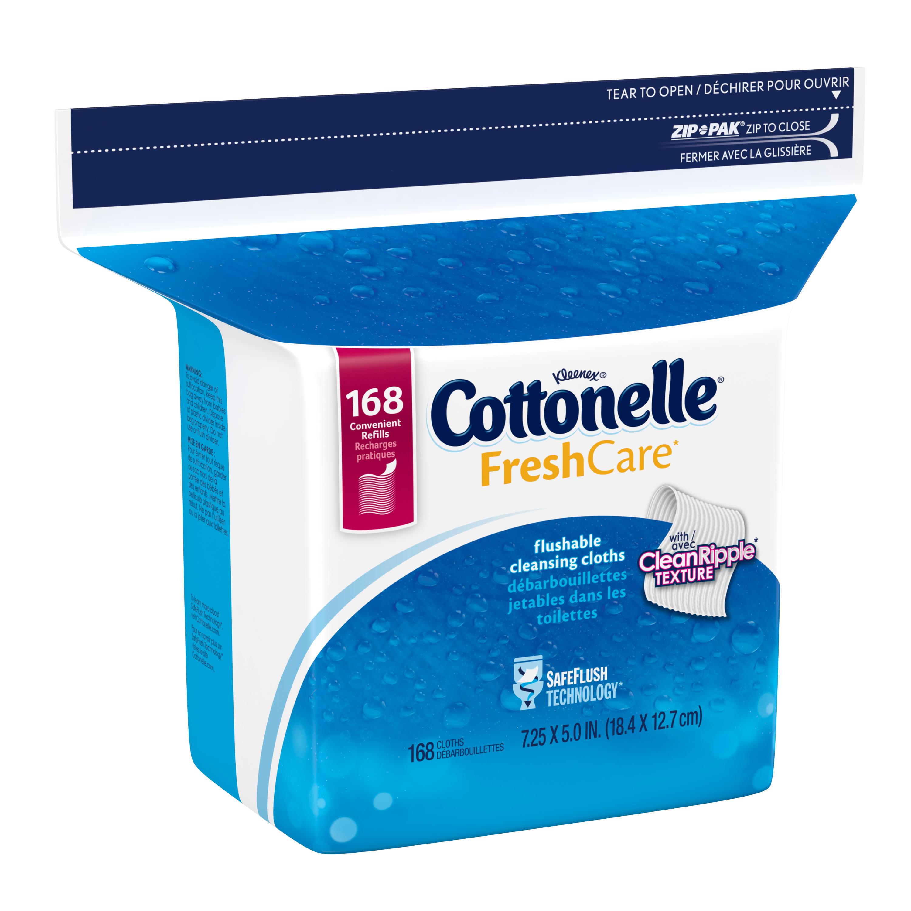 Cottonelle Fresh Flushable Cleansing Cloths