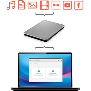 Seagate Backup Plus Slim 2TB USB 3.0 Portable External