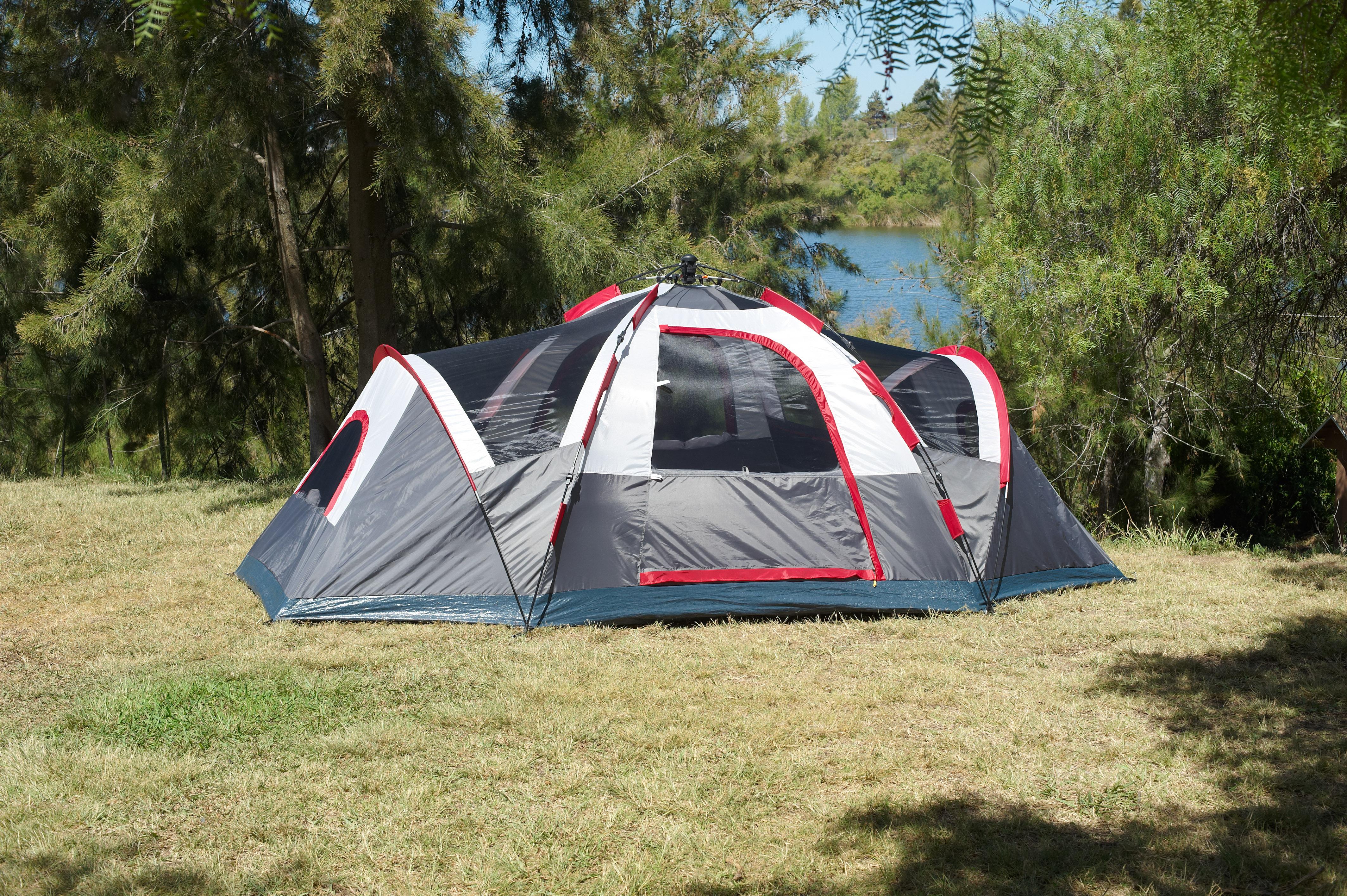 assemble to tent how a hillary Ample Instant Gray Tent, 6 Outdoors Person Lightspeed