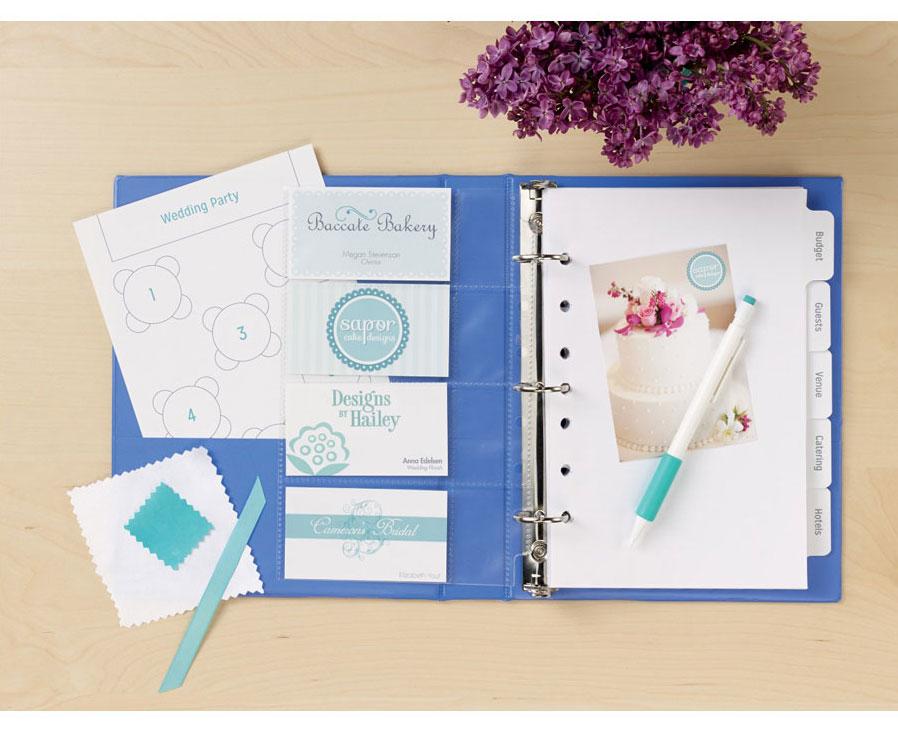 Avery Mini Assorted Binder Pockets for 5.5 x 8.5Inches Binders, Pack