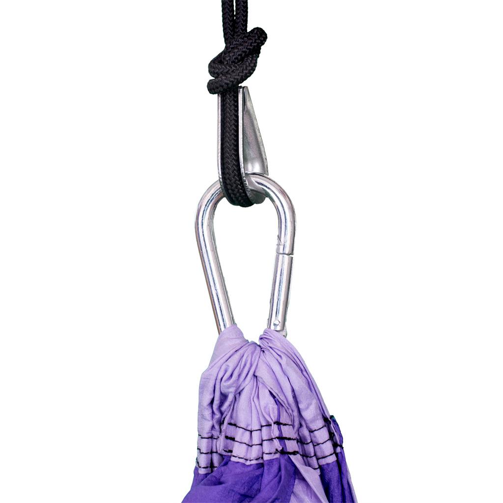 YOGABODY Yoga Trapeze [Official] Yoga Swing/Sling/Inversion Tool, Purple with Free DVD