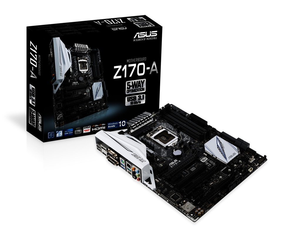 ASUS Z170A ATX DDR4 Motherboards Amazon.ca Computers & Tablets