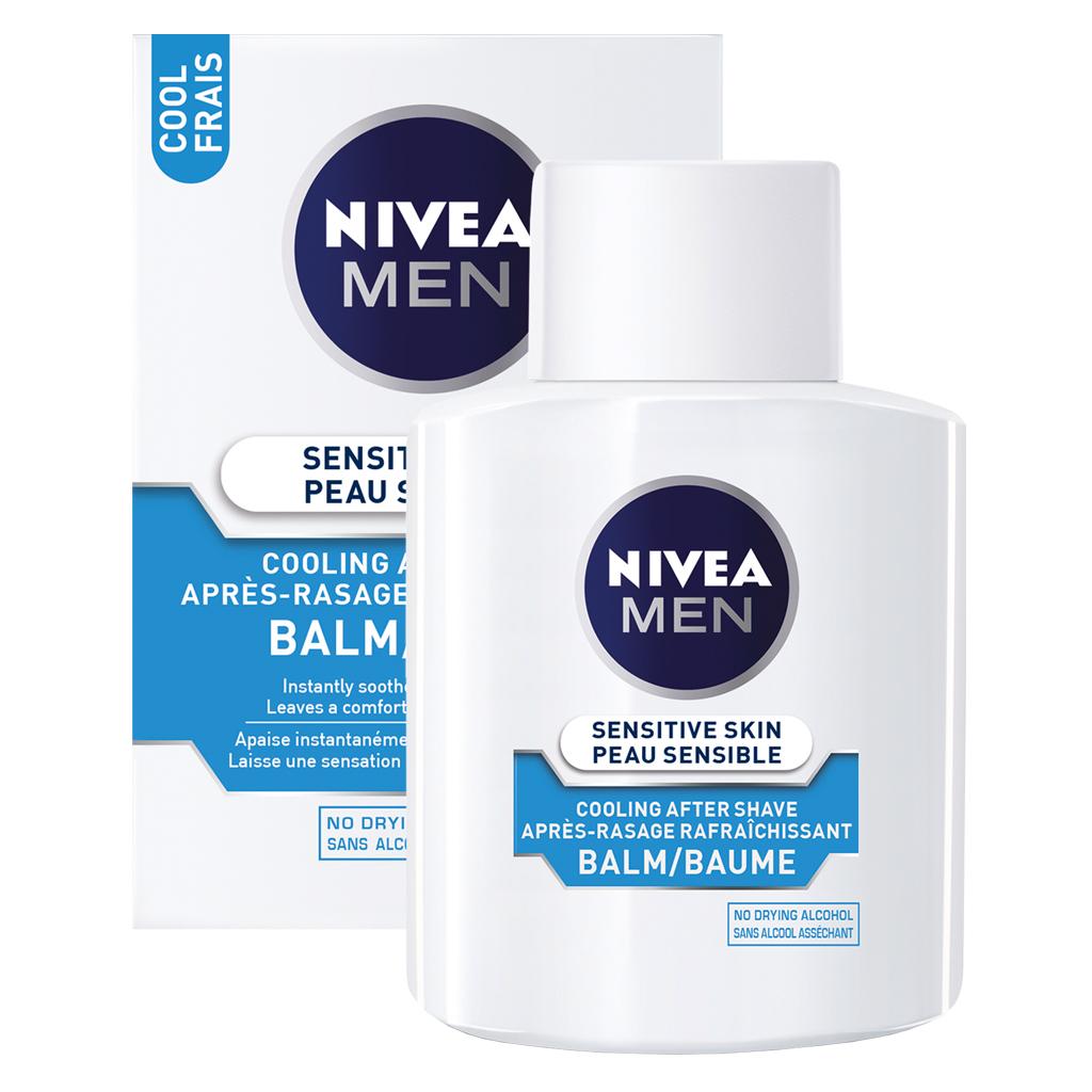 NIVEA MEN Sensitive Skin Cooling After Shave Balm, 100ml Amazon.ca Beauty