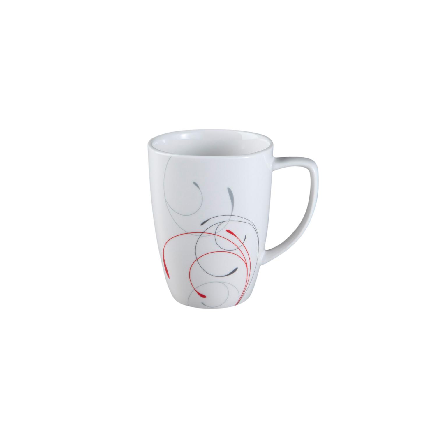 Corelle Square Round 16Piece Dinnerware Set, Splendor, Service for 4