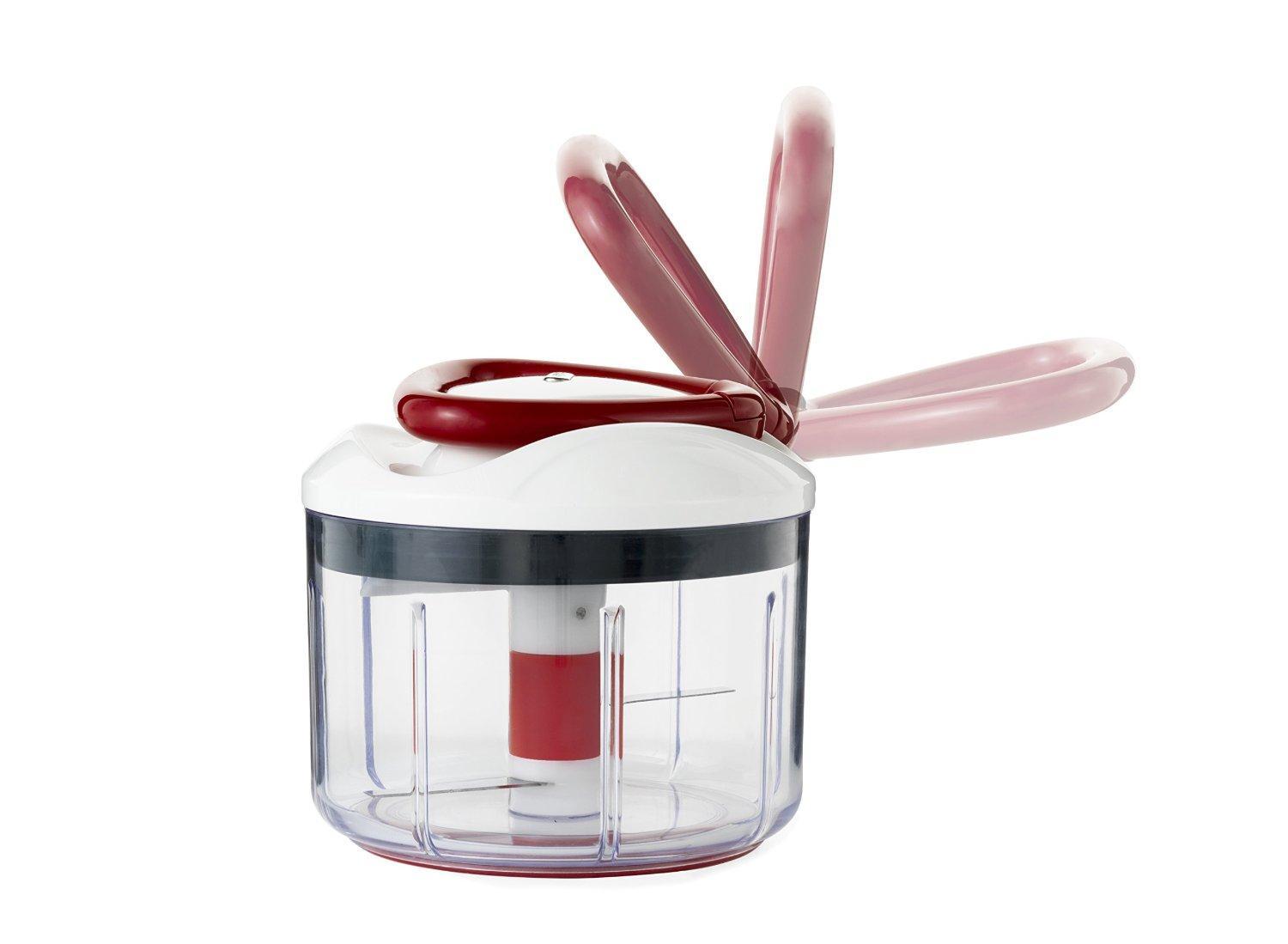 ZYLISS Easy Pull Manual Food Processor and Food Chopper, Red Amazon.ca