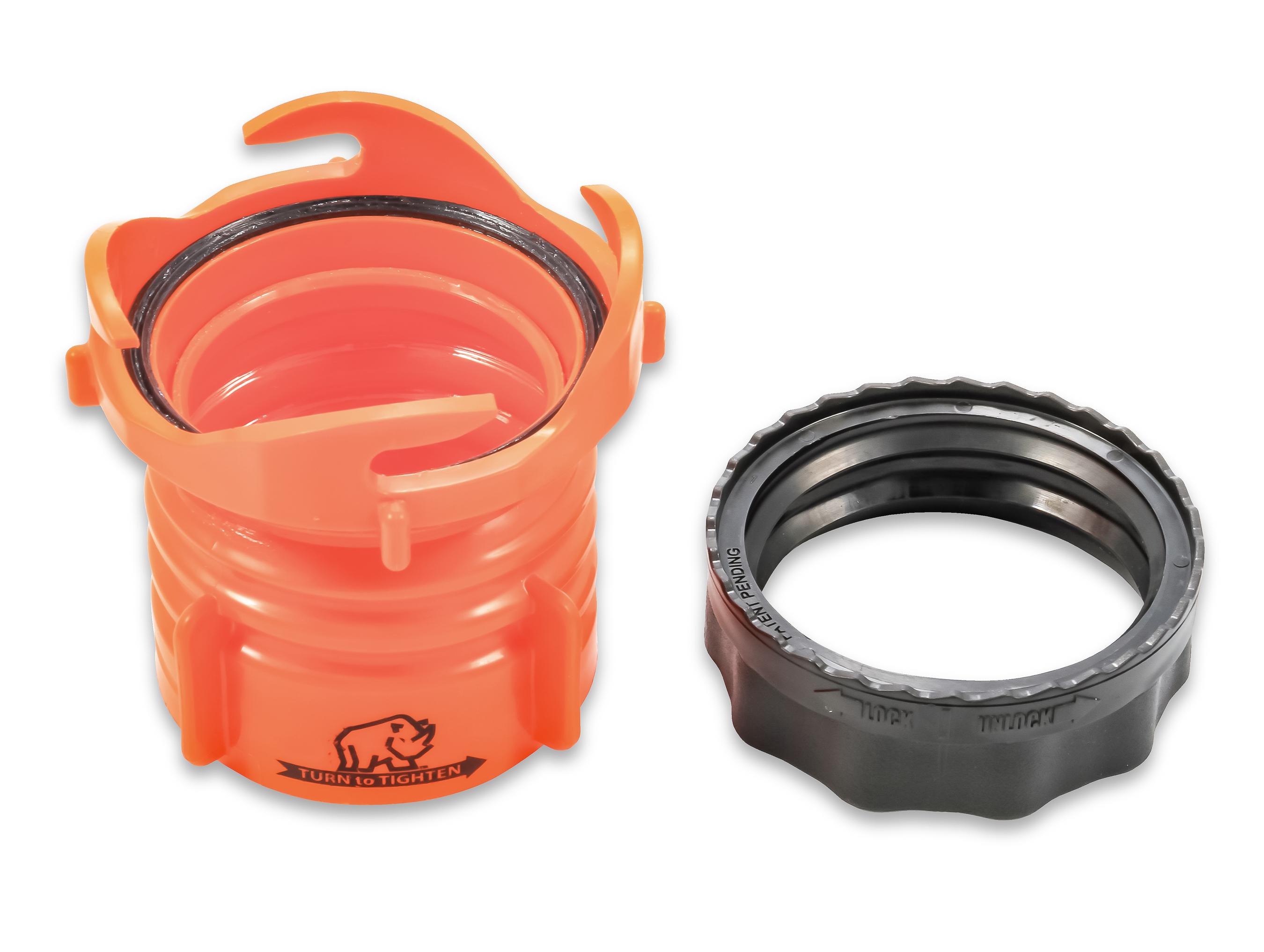 Camco 39783 RhinoFLEX RV Fitting with Locking Ring, Sewer Hoses