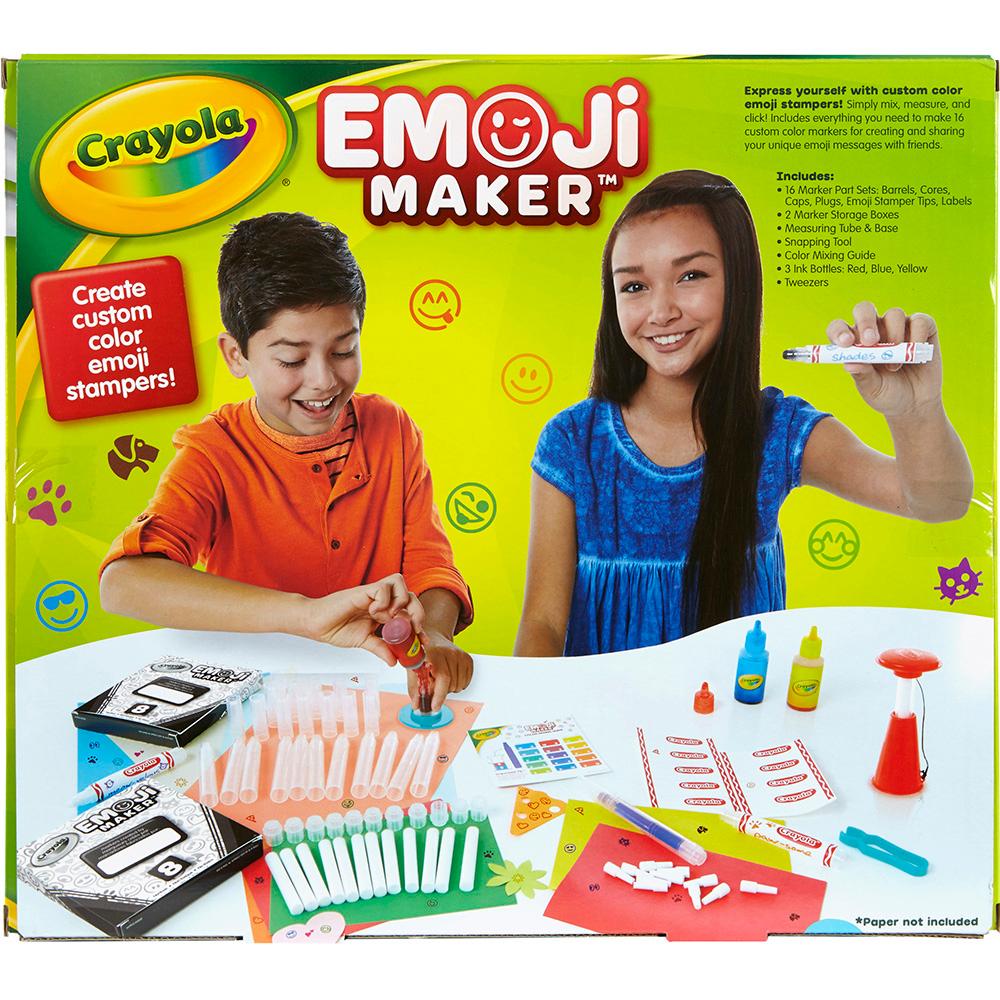 Crayola Emoji Maker, Marker Stamper Maker, Art Activity