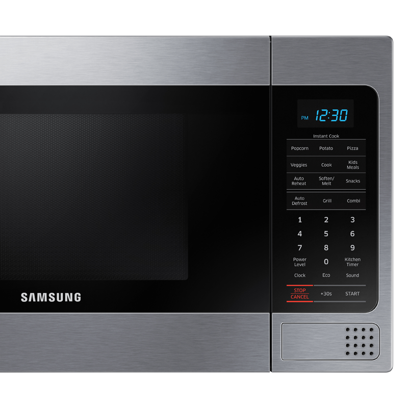 Samsung Counter Top Microwave, 1.1 Cubic Feet, Black with Mirror Finish