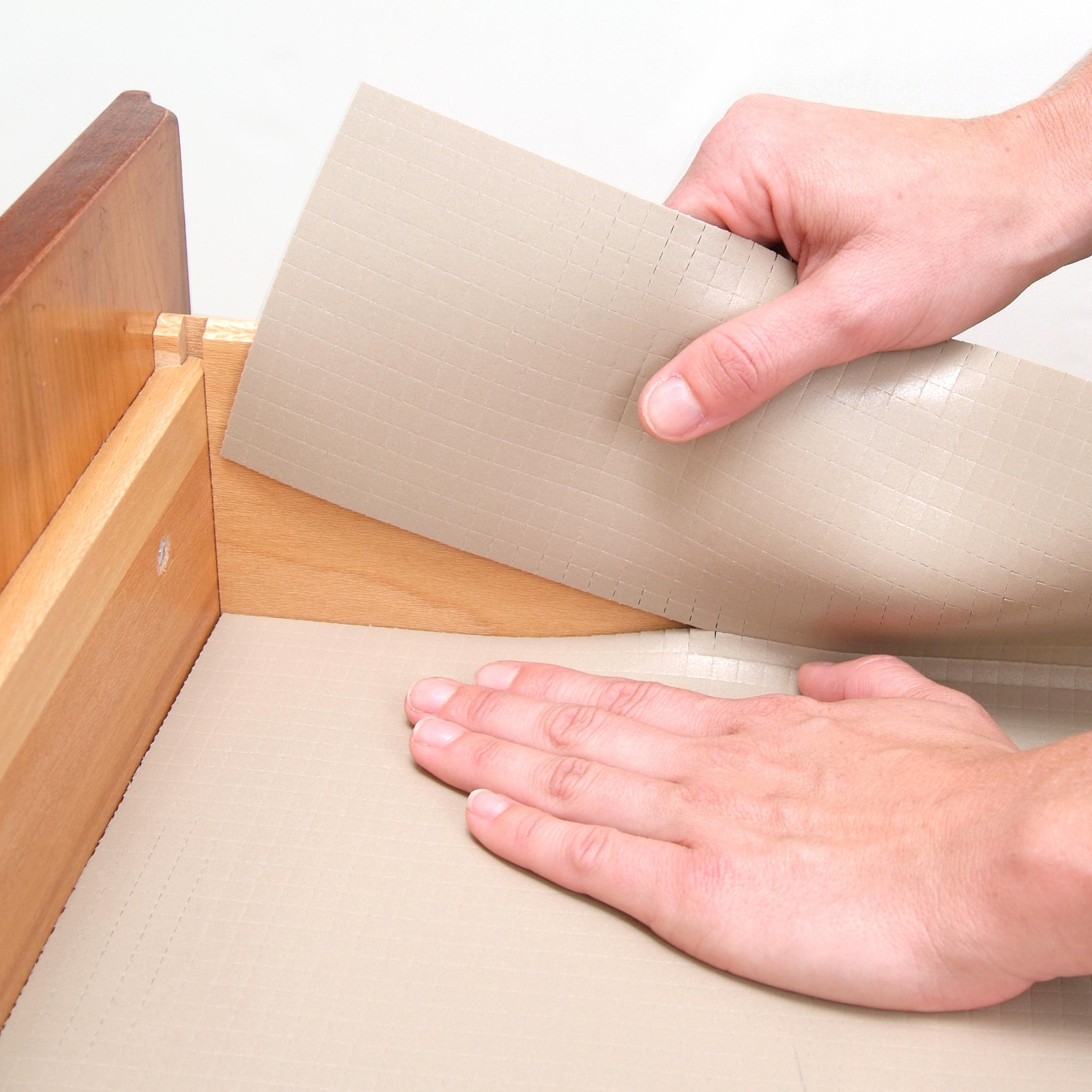 ConTact Brand ZipNFit Solid Grip NonAdhesive NonSlip Shelf and