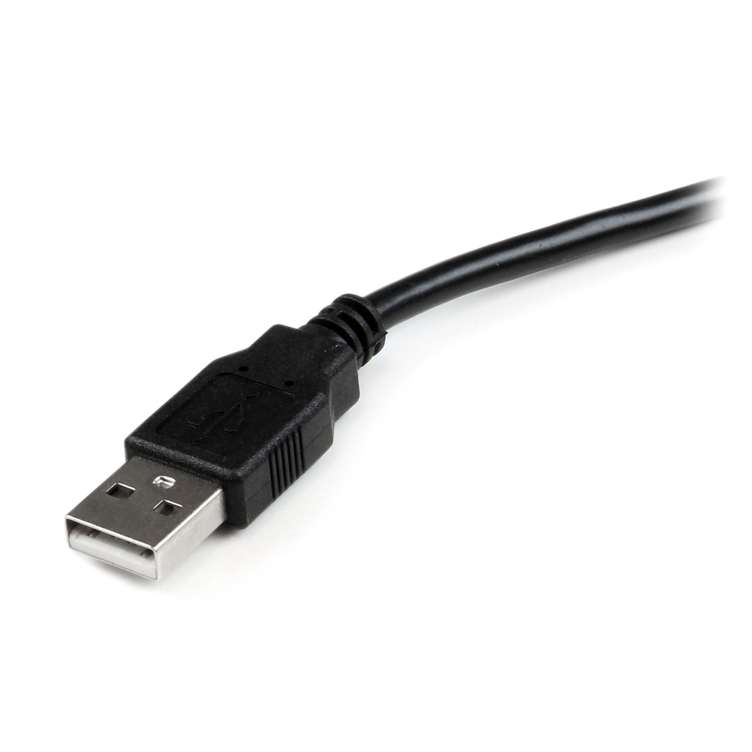 6 ft / 2m USB to DB25 Parallel Printer Adapter Cable 2