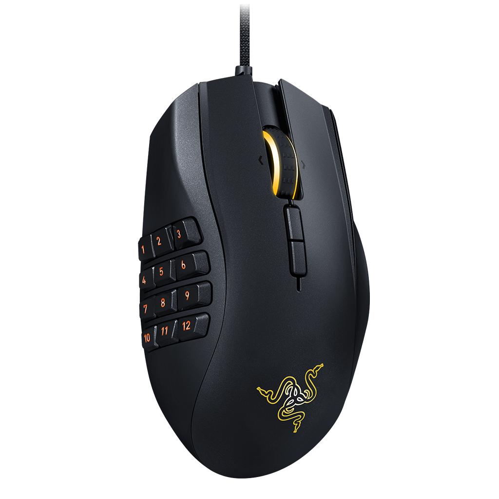 Razer Naga Chroma MMO Gaming Mouse 12 Programmable Thumb Buttons